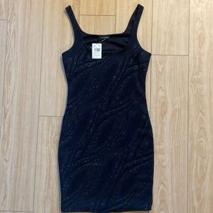 NWT Eclipse Sparkly Black Dress